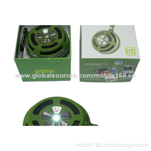 Portable Bluetooth Speaker with FM Radio, Torch
